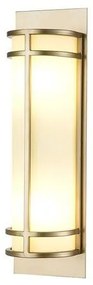 Απλίκα Φωτιστικό Τοίχου 2xE27 Fusion Elstead Lighting-FE-FUSION2-PNBR-Ορείχαλκος FE-FUSION2-PNBR