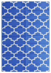 Χαλί εξωτερικού χώρου ARAKIL μπλε 140x200 cm PP - Μπλε
