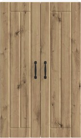 vidaXL Ντουλάπα Τοίχου LUCCA Artisan Δρυς 60 x 31 x 100 εκ.