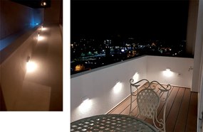 LED Απλίκα Εξωτερικού Χώρου Book 7W IP65 3000Κ Ανθρακί