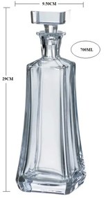 ΚΑΡΑΦΑ ΚΡΥΣΤ.ΚΜ60 AREZZO