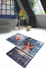 Bathmat Set (2 Pieces) Stella Marina Multicolor