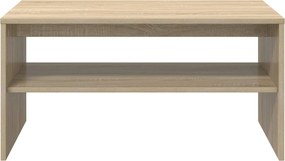 vidaXL Τραπεζάκι σαλονιού Δρύς Sonoma 80 x 50 x 40 cm