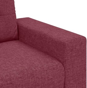 vidaXL Πολυθρόνα-Καναπέ Κόκκινη 100 x 78 x 80 εκ. από Ύφασμα
