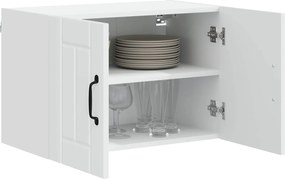 vidaXL Ντουλάπα Τοίχου LUCCA Λευκό 60 x 31 x 40 εκ Επεξεργασμένο Ξύλο