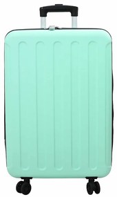 vidaXL Βαλίτσα Πράσινο της μέντας 43 x 27 x 66 εκ. ΑΒΣ Πλαστικό