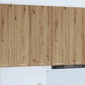 vidaXL Κρεμαστό ντουλάπι Artisan Oak 40 x 31 x 100 εκ.