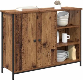 vidaXL Πλαϊνό γραφείο Παλιό Ξύλο 100 x 33 x 75 εκ Επεξεργασμένο ξύλο