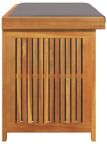 vidaXL Κουτί Μαξιλαριών Εξ. Χώρου 113x50x60,5 εκ. Μασίφ Ξύλο Ελάτης