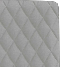 vidaXL Καρέκλες τραπεζαρίας 4 τεμ Cloud Grey Fabric