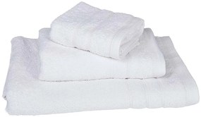 Πετσέτα ΚΟΜΒΟΣ Πεννιέ 500γρ/μ2 Λευκό Χειρός 40x60