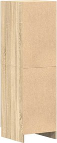 vidaXL Στήλη Κουζίνας Sonoma Δρυς 38x41,5x131,5 εκ Επεξεργασμένο Ξύλο