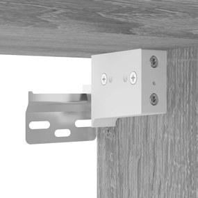 vidaXL Έπιπλο Τηλεόρασης Γκρι Sonoma 152 x 22 x 113 εκ. Επεξεργ. Ξύλο