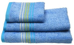Πετσέτα πενιέ Stripes Light Blue Προσώπου (50x100)