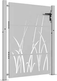 vidaXL Πύλη Κήπου 100 x 150 cm Ατσάλι με Επικάλυψη Πούδρας Κλειδώσιμο