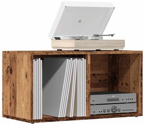 vidaXL LP Κουτί Αποθήκευσης Όψη Παλαιού Ξύλου 69,5x34x36 εκ. Επεξ.Ξύλο