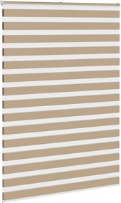 vidaXL Ζέβρα τυφλή 165x200 cm Πλάτος υφάσματος 160,9 εκ. Πολυεστέρας