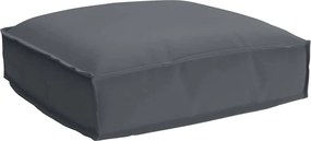 vidaXL Σετ Μαξιλαριών Πάγου 2 pcs Ανθρακί Ύφασμα Όξφορντ