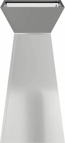 vidaXL Γλάστρα Πυλώνας Ασημί 35 x 35 x 73 εκ.