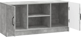 vidaXL Ντουλάπι TV 102 x 34,5 x 47 cm Γκρι Σκυροδέματος