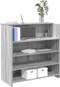 vidaXL Γραφείο υποδοχής 100x50x103,5 εκ. Επεξεργασμένο Ξύλο