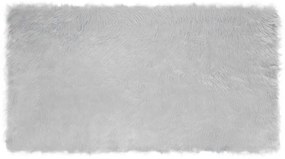 vidaXL Ψεύτικο Δέρμα Προβάτου Χαλί Tafalla Γκρι 60 x 110 cm