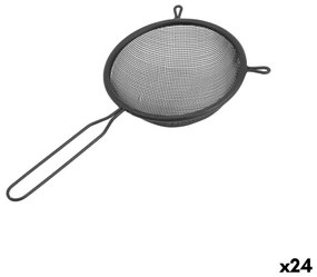 Σουρωτήρι Quttin Μαύρο Μέταλλο Ø 10 cm (24 Μονάδες)