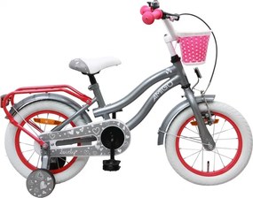 Lovely 14 Inch 23 cm Girls Coaster Brake Grey