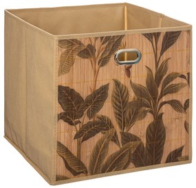 Κουτί Αποθήκευσης (31x31x31) F-V Bamboo Printed 174574