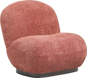 ΠΟΛΥΘΡΟΝΑ BEANY HM9591.02 ΡΟΖ ΜΠΟΥΚΛΕ ΥΦΑΣΜΑ 85x82x77Υ εκ.