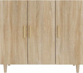 vidaXL Ντουλάπι Sonoma δρυς 90x34x80 εκ. Επεξεργασμένο Ξύλο