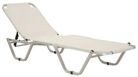 ADEL ΞΑΠΛΩΣΤΡΑ OFF WHITE ΤΕΧΤ.ΑΛΟΥΜΙΝ 25Χ25 193X59X30εκ. ZITA PLUS 193X59X30εκ.