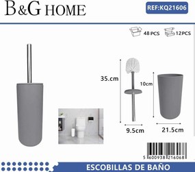 Βουρτσάκι τουαλέτας - Πιγκάλ - Grey - 21606