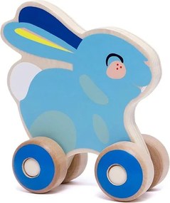 Ξύλινο Παιχνίδι Τρεχαλίτσα Petit Monkey Κουνελάκι PTM-PMWT002