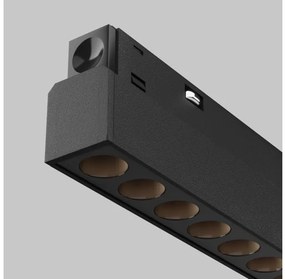 Γραμμικό Φωτιστικό Μαγνητικής Ράγας Exility LED 24W Μαύρο 3CCT Dali 1 Points TR031-4-24WTW-DD-B Maytoni TR031-4-24WTW-DD-B