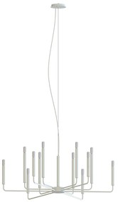 Φωτιστικό Οροφής Orto A 11463 101.5x170cm 10W 12xE14 Grey Nowodvorski