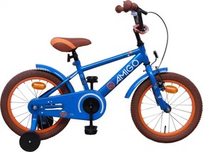 Sports 16 Inch 25,4 cm Boys Coaster Brake Blue