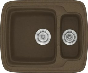 Sanitec Classic 314 (60×51) - Γρανιτένιος νεροχύτης - Granite Rust