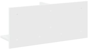 vidaXL Ντουλάπι Τοίχου Λευκό 70x16,5x30 εκ. από Επεξεργασμένο Ξύλο