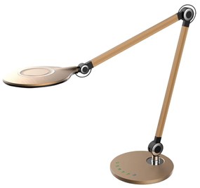 Φωτιστικό Γραφείου LED Blain Pro Χρυσό Χρώμα ABS 55,7x49,7Yεκ.