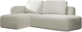 Γωνιακός καναπές Cozy-Beige-Αριστερή