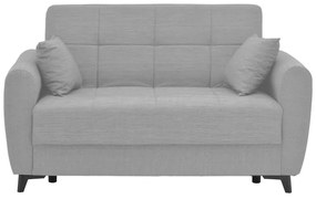 Σετ σαλονιού 2τεμ Lincoln pakoworld ύφασμα σε γκρι-μπεζ απόχρωση