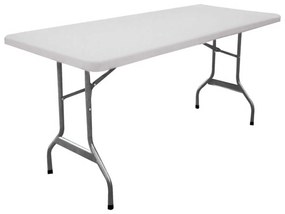 Τραπέζι Βαλίτσα Catering White 41-0102 152X76X74cm