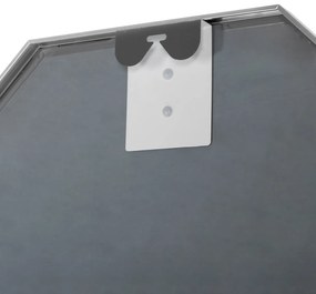 ΚΑΘΡΕΠΤΗΣ ΤΟΙΧΟΥ HM9583.40 ΟΚΤΑΓΩΝΟΣ ΣΚΕΛΕΤΟΣ ΑΛΟΥΜΙΝΙΟΥ ΑΣΗΜΙ 55,5x2,5x55,5Υεκ.