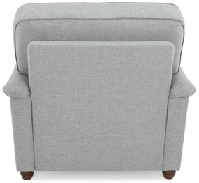 Ανάκλινδρο Bloomington A111, Γκρι, 85x92x146cm, Ταπισερί, Πόδια: Μέταλλο, Ξύλο | Epipla1.gr