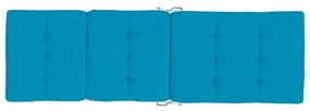 vidaXL Μαξιλάρια Ξαπλώστρας 2 τεμ. Γαλάζια από Ύφασμα Oxford