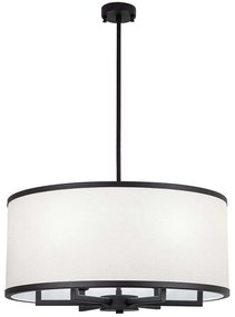 Φωτιστικό Οροφής Way 942FLG1643 60x60x83cm 6xE27 40W Black-White Opviq