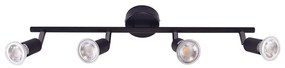 Φωτιστικό Οροφής Spot SE 140-B4 77-3557 Saba Black Mat Homelighting Metal