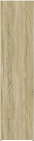 vidaXL Ντουλάπι Sonoma Δρυς 50x42,5x185 εκ. από Επεξεργασμένο Ξύλο