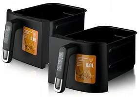 RAF Φριτέζα Αέρος με Αποσπώμενο Κάδο 9lt 1700+1700W R.5272 - Air Fryer